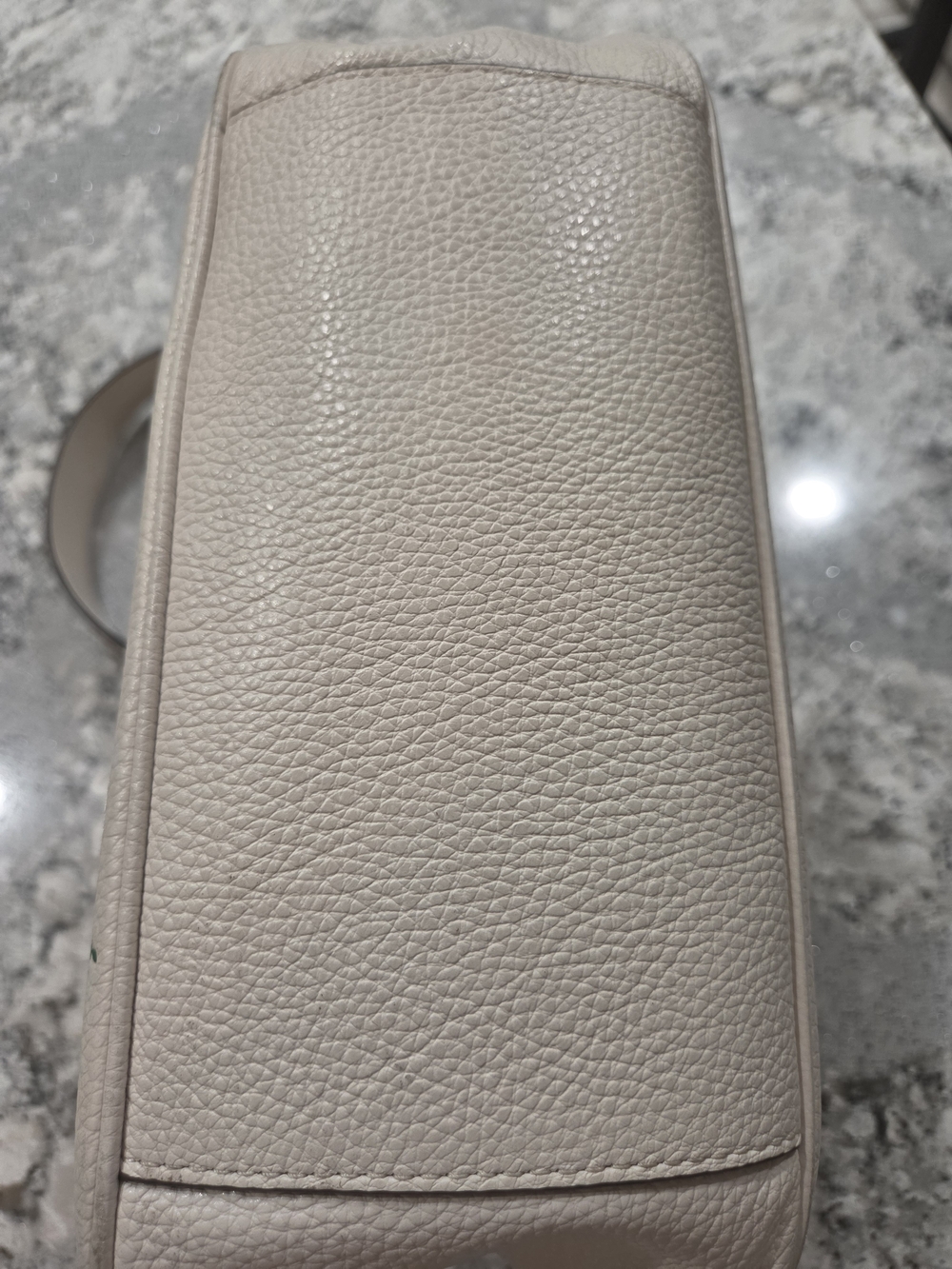 Coach Floral Print Cream Leather Shoulder Bag - Picture 6 of 16